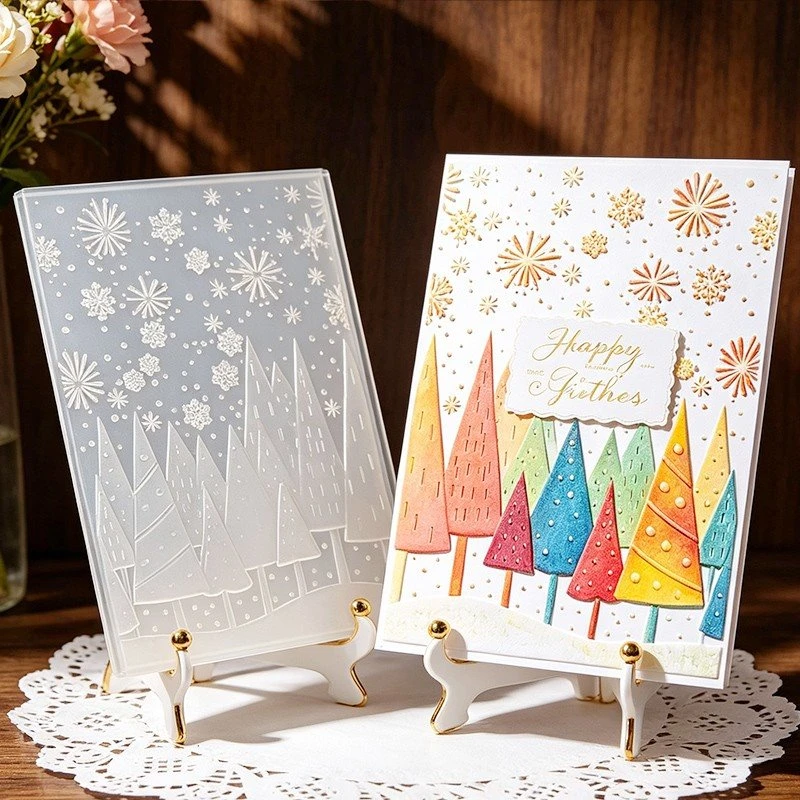 Festive Craft Embossing Plate